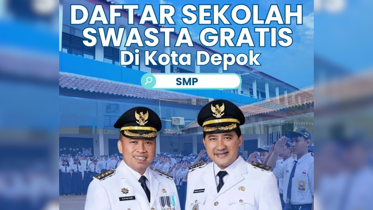 Sekolah swasta gratis Depok